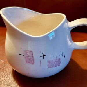 Tickled Pink Vernon ware Pitcher/Gravy Boat